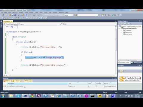 The #pragma Directive in C#