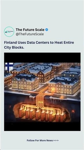 How Finland Turns Freezing Weather Into Clean, Free Heat