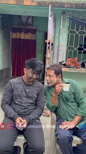 Subhadip Bhattacharjee on Instagram: "তা হলে তো কোন কথাই নেই😂😂|| #comedy #funnyvideo #viral #foryou #explore #instadaily #facebookdaily"
