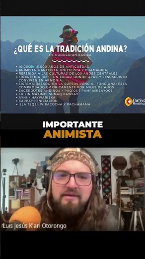 This is Andean Shamanism 🏔️ #spirituality #shamanism #ancestralwisdom