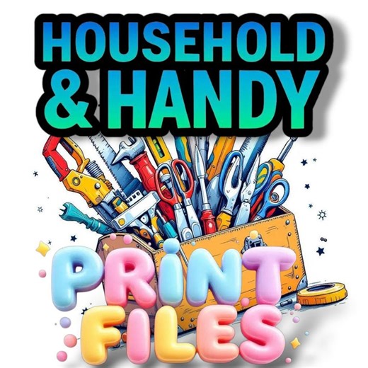 Household and Handy STL Pack – High-quality STL Files – 3000  Models – Google Drive Access – Unlimited Downloads. - Etsy
