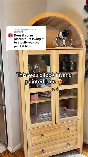 Customizable Solid Wood Pantry Cabinet for Easy Assembly