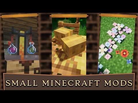 18 Small, Subtle Minecraft Mods - Small Mod Discoveries | Volume 8