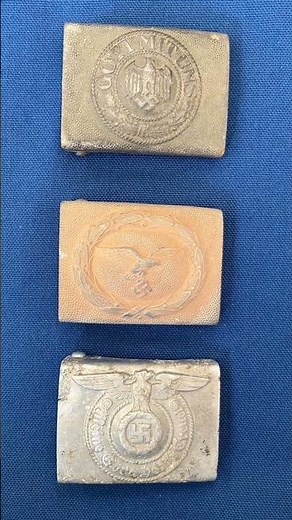 The 3 Main German Belt Buckles of the 1939-45 War - Military Insignia