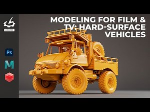 Modeling For Film & TV: Hard-Surface Vehicles with Josh Docherty