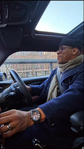 ...Arsenal legend Ian Wright belted out the lyrics of the classic Teddy Pendergrass tune, feeling the joy of the song 🎶 “it is so good to be loving somebody…and somebody loves you back” 🎶.. | JayJay Marow