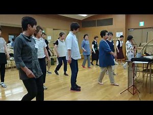 カントリーダンス練習用ビデオ（No2・音楽付き）