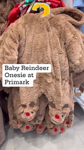 Here’s a closer look at the adorable baby reindeer onesie at Primark #babyclothes #babyclothing #primarkbaby #babychristmas #primark | Baby Deals UK