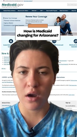 Are you on AHCCCS in Arizona? This is the state’s Medicaid program, and here's what you need to know about how it will change under the One Big Beautiful Bill Act ➡️ There are a number of exemptions to the new federal work requirement that takes effect starting January 1, 2027: ◻️ Veterans with total disability ◻️ Individuals who are “medically frail” or have special medical needs ◻️ Parents and caretakers of children age 13 and under or of a person with a disability ◻️ Pregnant individuals ◻️ I