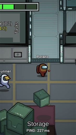 Potato Tag Game AMONG US MOD #amongus #impostor #shorts #funny