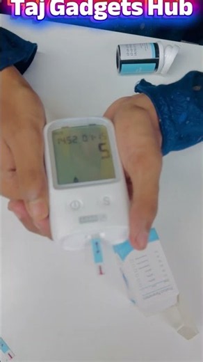 GearUP BGM 20 Diabetes Measuring Machine live test