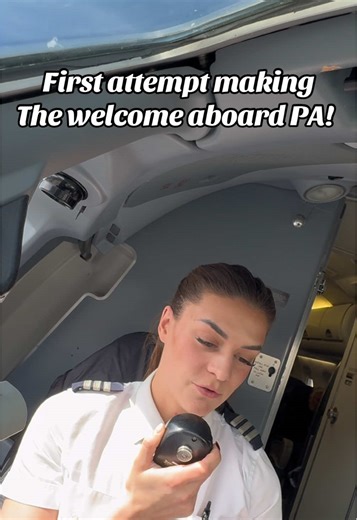 Overcoming Fear: My First Pilot Announcement Experience