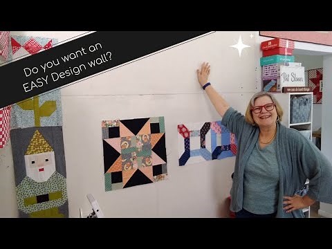 Do you want a trick for an easy Design wall?