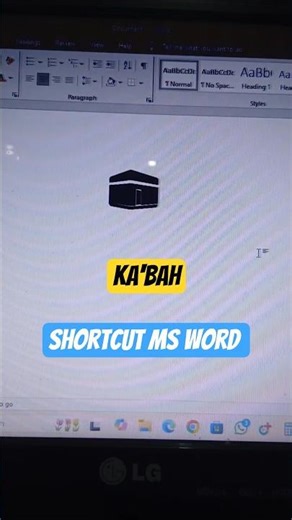 (ka'bah) shortcut key in ms word #shorts #computer #msword #shortcutkeys