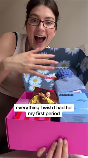 The ultimate period box 😍 online only! #periodkit #firstperiod #periodtok #moxie