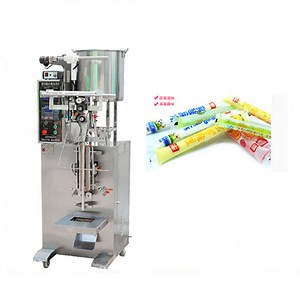 [Hot Item] Automatic Ice Popsicle Package Machine Water Juice Energy Gel Packing Machine Freezits Making Machine