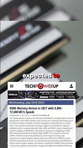 JEDEC DDR6 RAM Shock 2027 Confirmed While Indians Struggle to Afford DDR5 Shortage Hits 2030