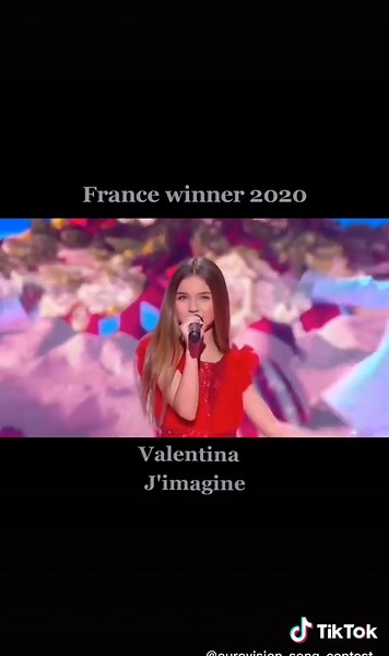 Valentina J'imagine Karaoké | Junior Eurovision France Winner 2020