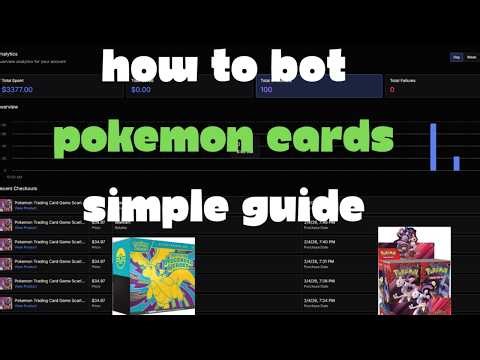 How To BOT POKEMON CARDS | Simple Guide