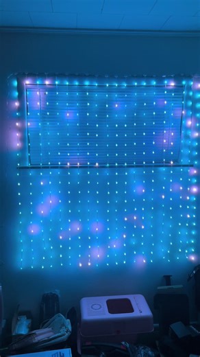 Led string lights. #christmaslightshow