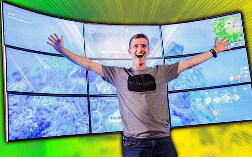 【官方双语】用10K超宽显示器玩堡垒之夜？！（LG赞助）#linus谈科技