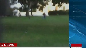 Video shows White House fence jumper