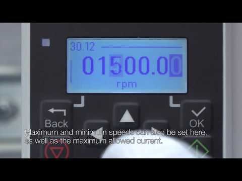 How to commission ABB ACS380 machinery drive with I/O variant after mechanical installation