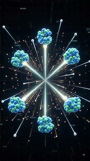 The Science Behind Nuclear Fission ⚛️ #sciencefacts #biotechnology