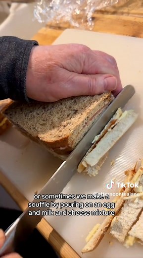 Afternoon Tea Finger Sandwiches #sandwich #afternoontea #British #foodtok #foryoupage❤️❤️ @Roger Malyon