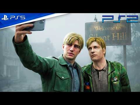 Silent Hill 2 (2001) & Silent Hill 2 (2024): Then vs Now (2026) | Latest Selfies (AI Reimagined)