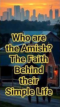 Discover the FASCINATING ORIGIN of the Amish Community! #ChristianHistory #Anabaptists