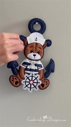 Don't miss out on the crafting fun! 🧵 Dive into the world of ITH projects with our beginner-friendly tutorial. 🐻✨ Create the adorable ITH Sailor Bear, a perfect addition to your little one's room. 🛍️🌈 Crafters of all levels, this one's for you! https://bit.ly/3RYQTjk #CraftingJoy #ITHProject #SailorBear #DIY #HolidayEmbroidery #CraftingCommunity #DesignMagic #CraftersJoy #HolidayCreations #GiveawayAlert #EmbroideryLove #embroidery #embroiderydesign #embroiderycommunity #ith #ITHdeisgn | Embr