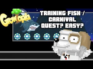 How to Training fish | Carnival quest? | Growtopia