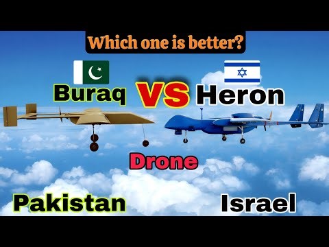 Heron 🇮🇱 vs Buraq 🇵🇰 | UCAV & MALE Drone Comparison