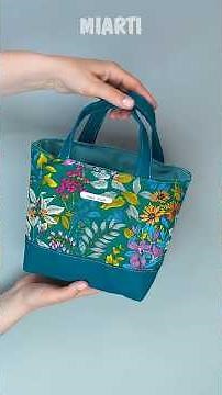 Easy 20-Minute Tote Bag Miarti Sewing Tips 🪡🧵✂️ 👜 #miarti #sewing #tips