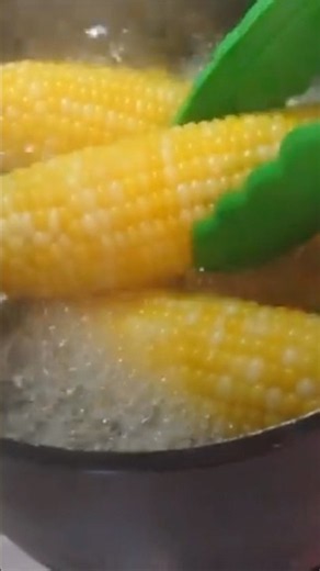 Boiled CORN ON THE COB in 15 Minutes 🌽 Delicious 😋 #food #cooking #corn #sweetcorn #tutorial