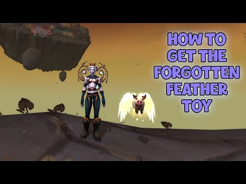 WoW Shadowlands 9.1 - How To Get The Forgotten Feather Toy | Forgotten Feather Treasure | Korthia