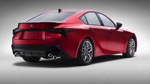 Lexus IS500 is official! 5.0L V8