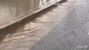 14 reactions | An Orange County Fire Authority swift water rescue...