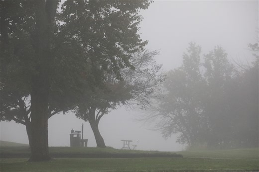 NYC weather forecast calls for dense fog and showers through Sunday morning