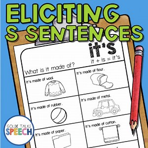 S Sound Sentences with Coarticulation | Speech Therapy | Articulation
