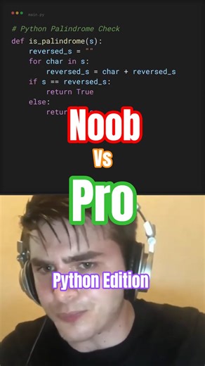 Noob vs Pro Coder | Python Edition