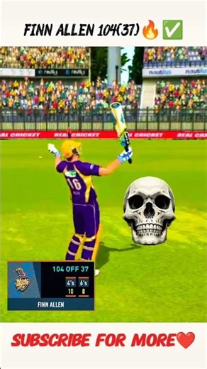 🥵Finn Allen Batting shorts | KKR vs PBKS IPL 2026 | #shorts #cricketshorts ##iplshorts #finnallen