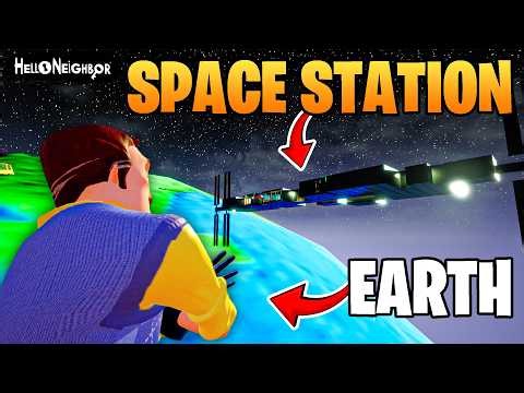 Neighbor Built a SPACE STATION! | Hello Neighbor - Only Fourteen Rooms (Full Game)