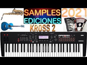 Korg Kross 2 Teclado en Venta con mas de 150 Sonidos Incluye Samples Ediciones Divisiones 1ra y 2nda