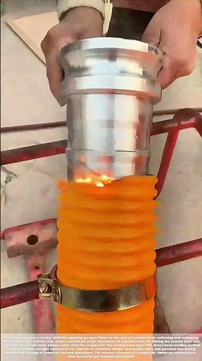 Melting to Mend: The Flaring Art of Sewer Pipe Repair