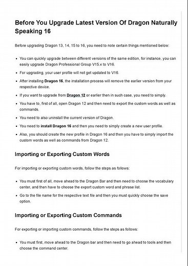 What's New in Dragon Professional Individual 16 | Dragon Professional Individual 16 Download |