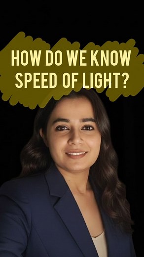 A D I R A on Instagram: "Thats how you can measure the speed of light, which was first measured by Hippolyte Fizeau in 1849. He used a rotating toothed wheel and a distant mirror to calculate the time light took to travel and return. The setup included a semi-reflecting mirror to let some light pass and reflect, making it easier to observe. His result (in air) was close to the actual speed of light in vacuum which I’ve used here for simplicity @kas_h_if_ali here is your answer #speedoflight"