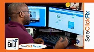 This video shows how to use See Click Fix to report an issue using your browser. | City of Enid Oklahoma Government | Facebook