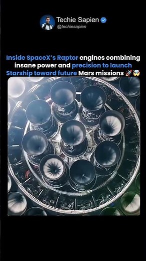 Inside SpaceX’s Raptor Engines Powering Starship to Mars 🚀🤯